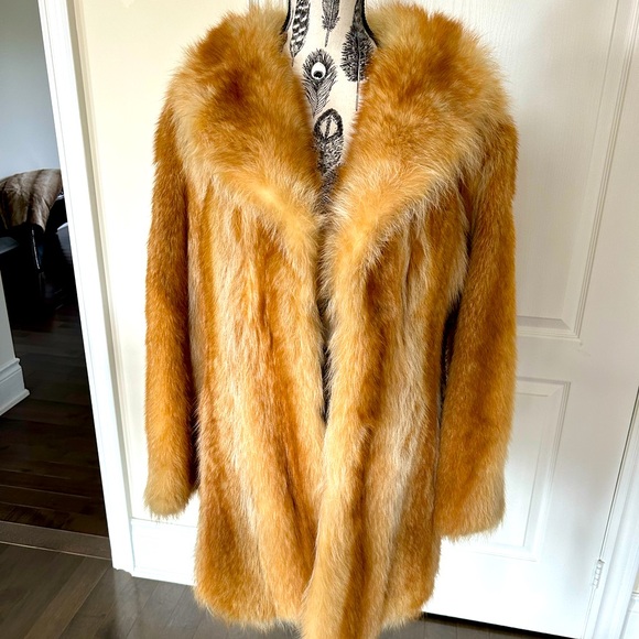 Jackets & Blazers - Fox fur jacket